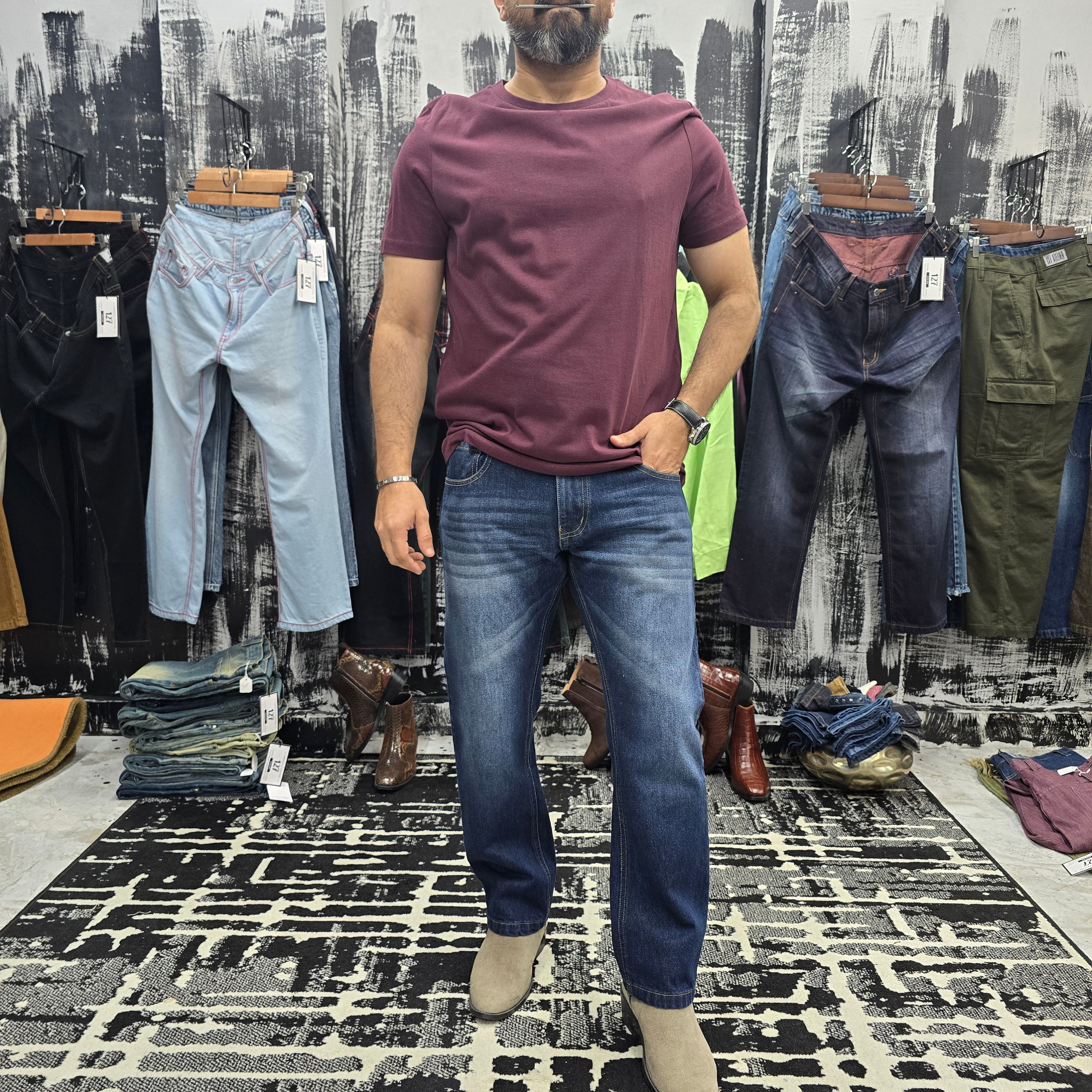 Midnight Heritage Straight Fit Jeans