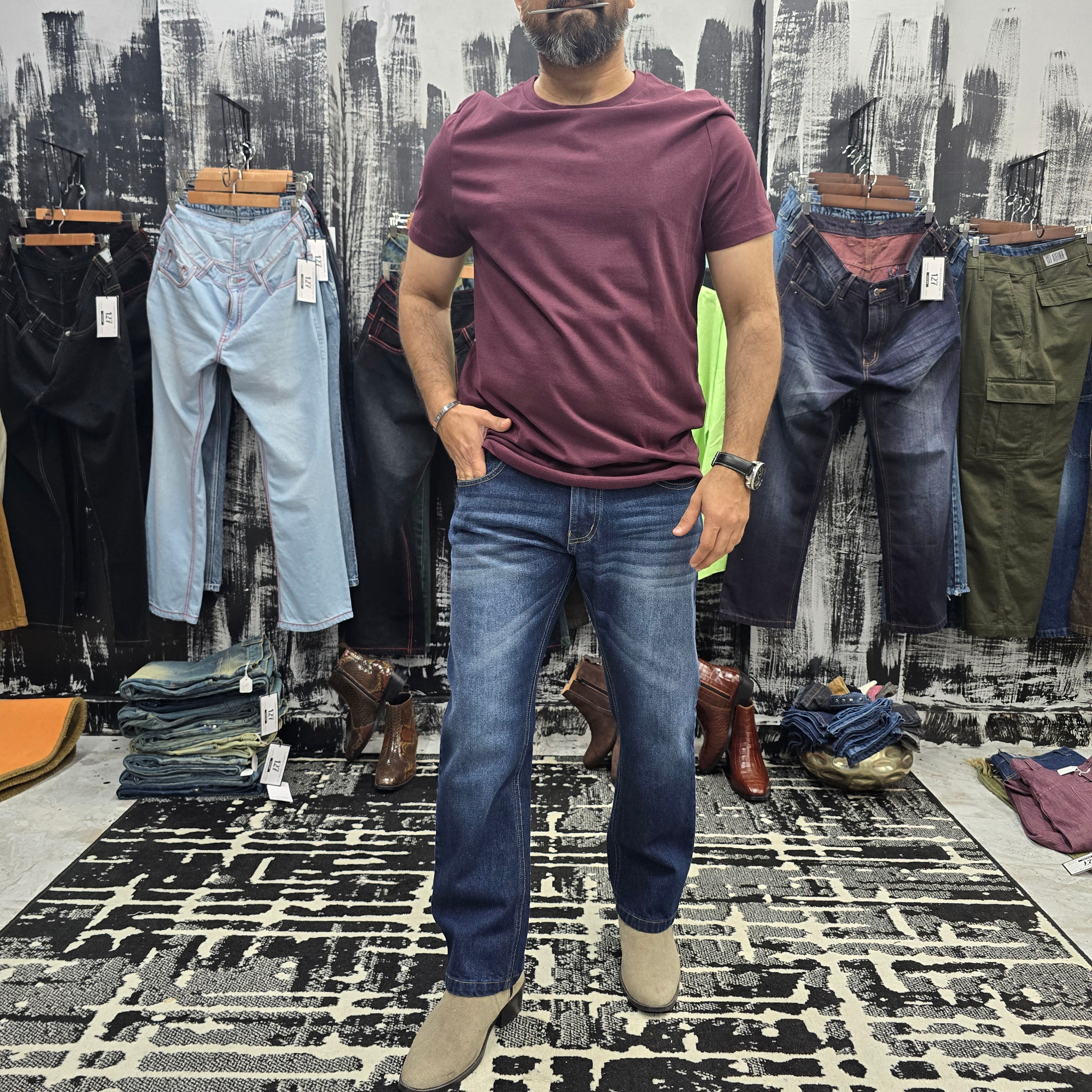 Midnight Heritage Straight Fit Jeans