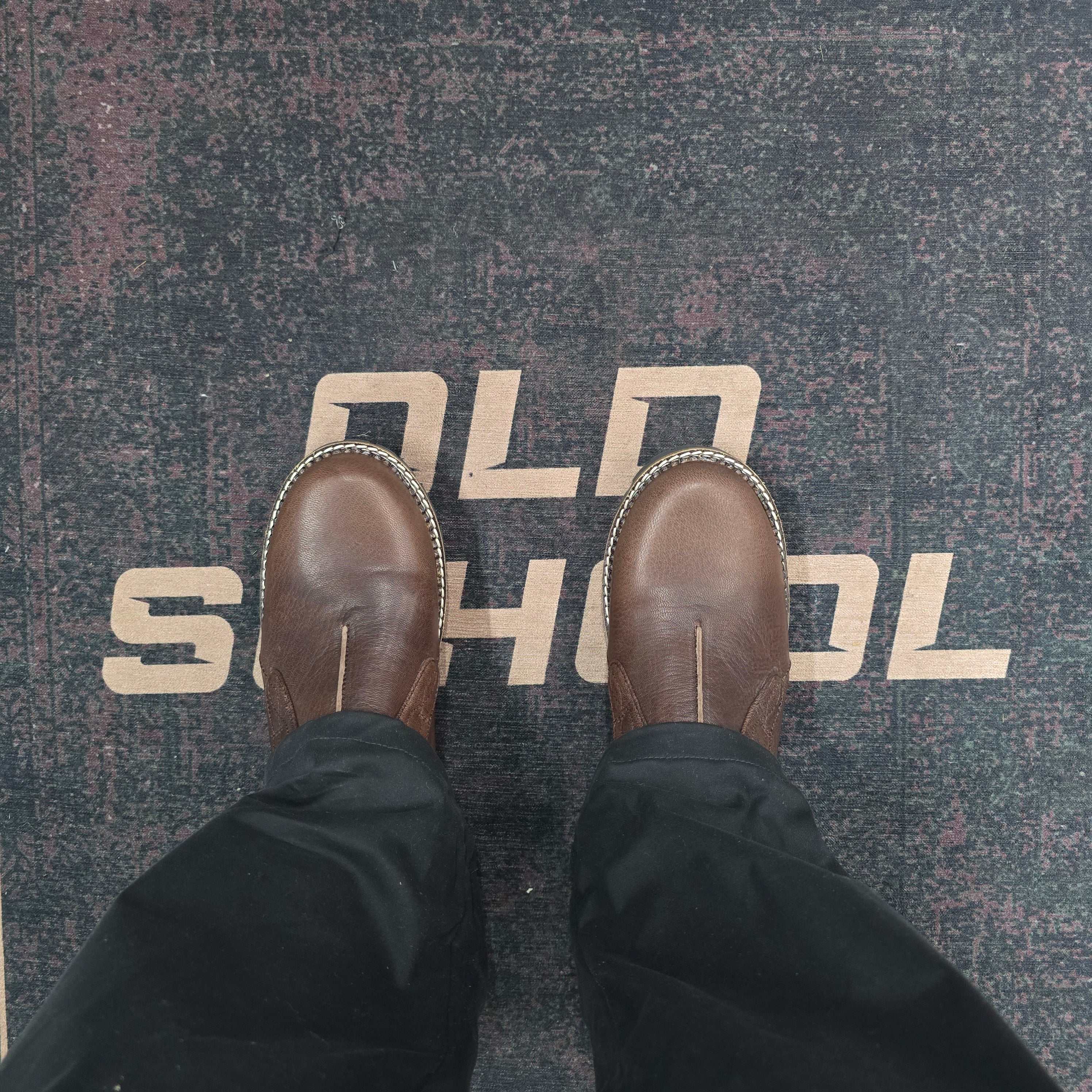 Noir Heritage Slip on in Dusky Brown