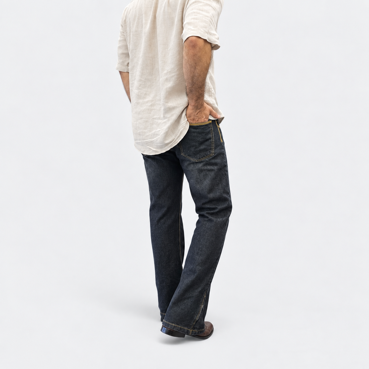 The Carbon Whisker Zip Jean
