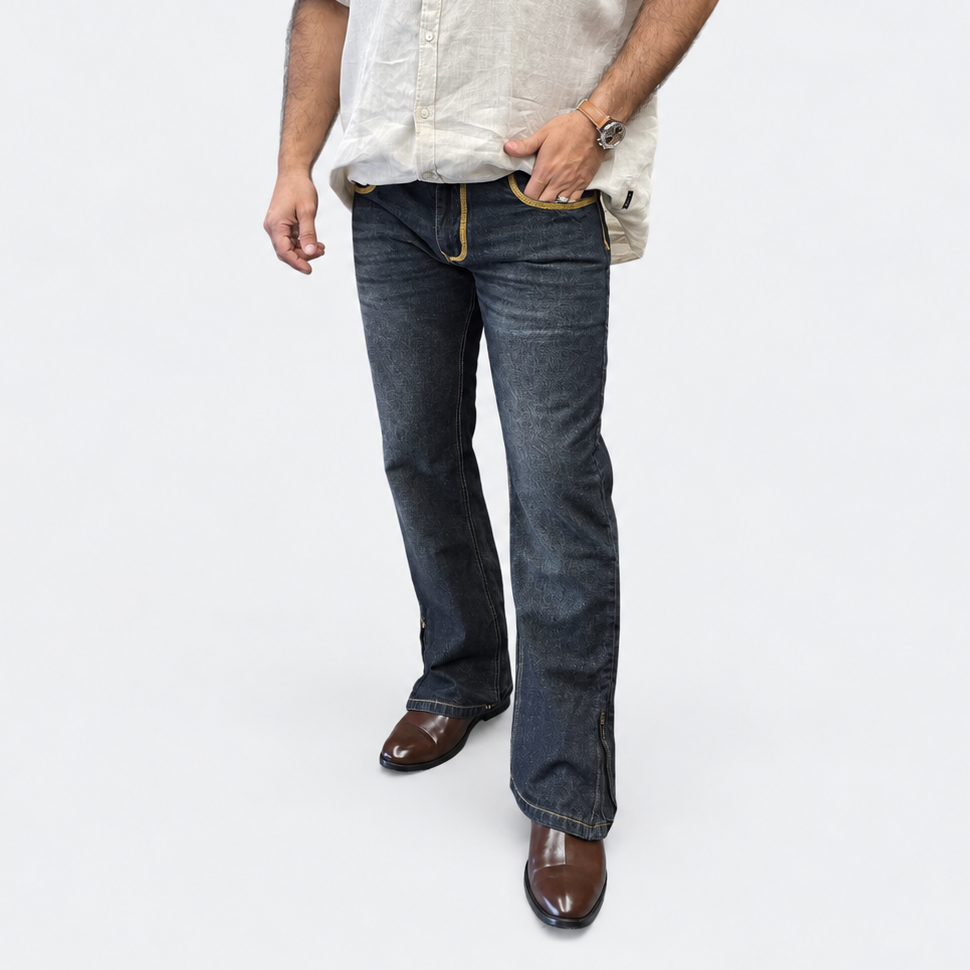 The Carbon Whisker Zip Jean
