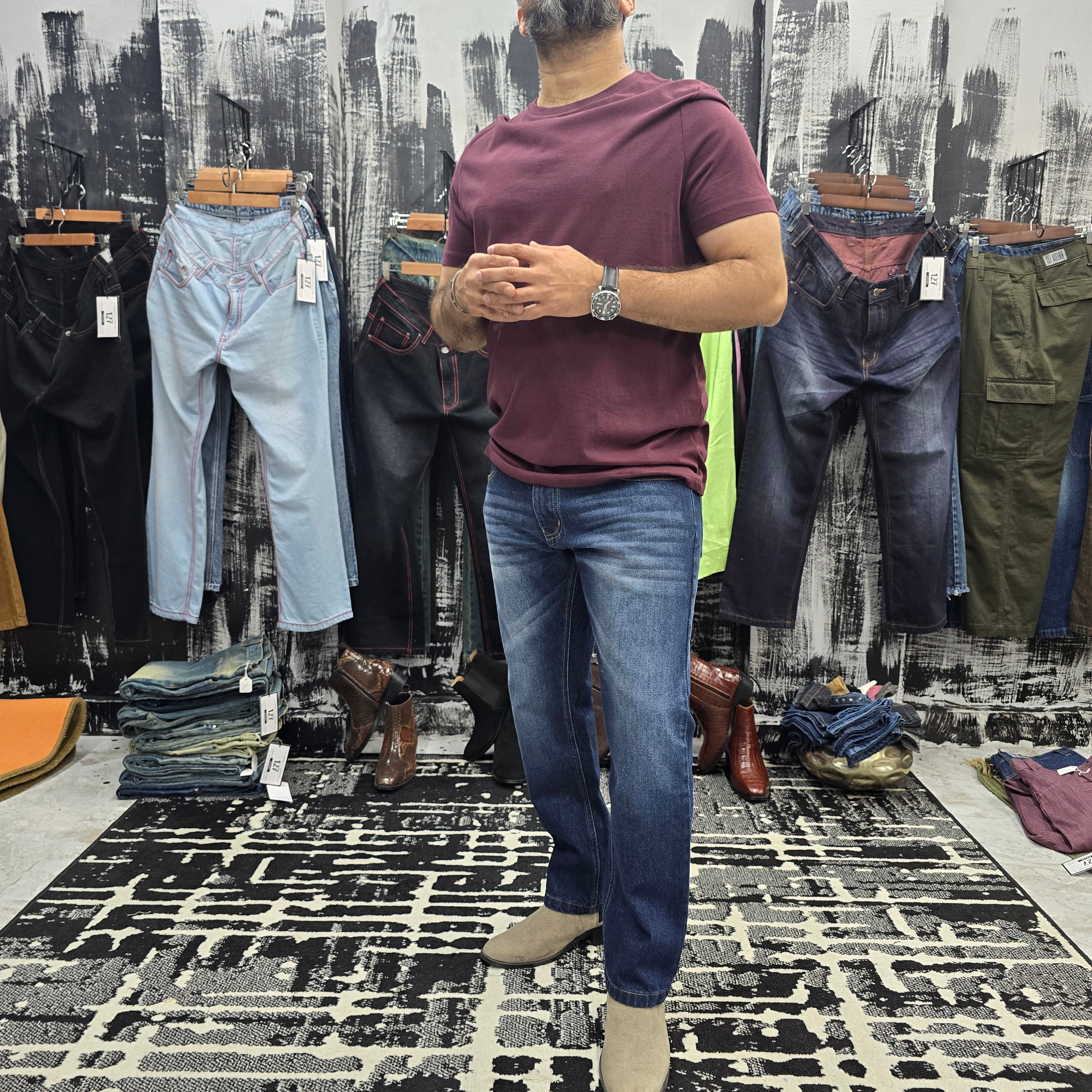 Midnight Heritage Straight Fit Jeans