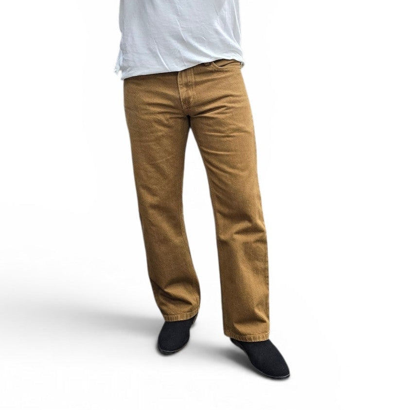 Desert Tobacco Straight-Leg Jeans