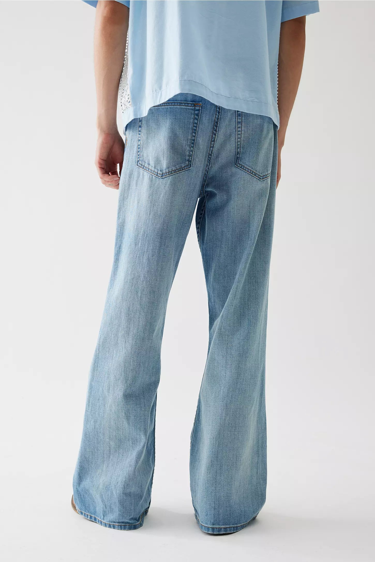 Arctic Fade Bell Bottom Jeans