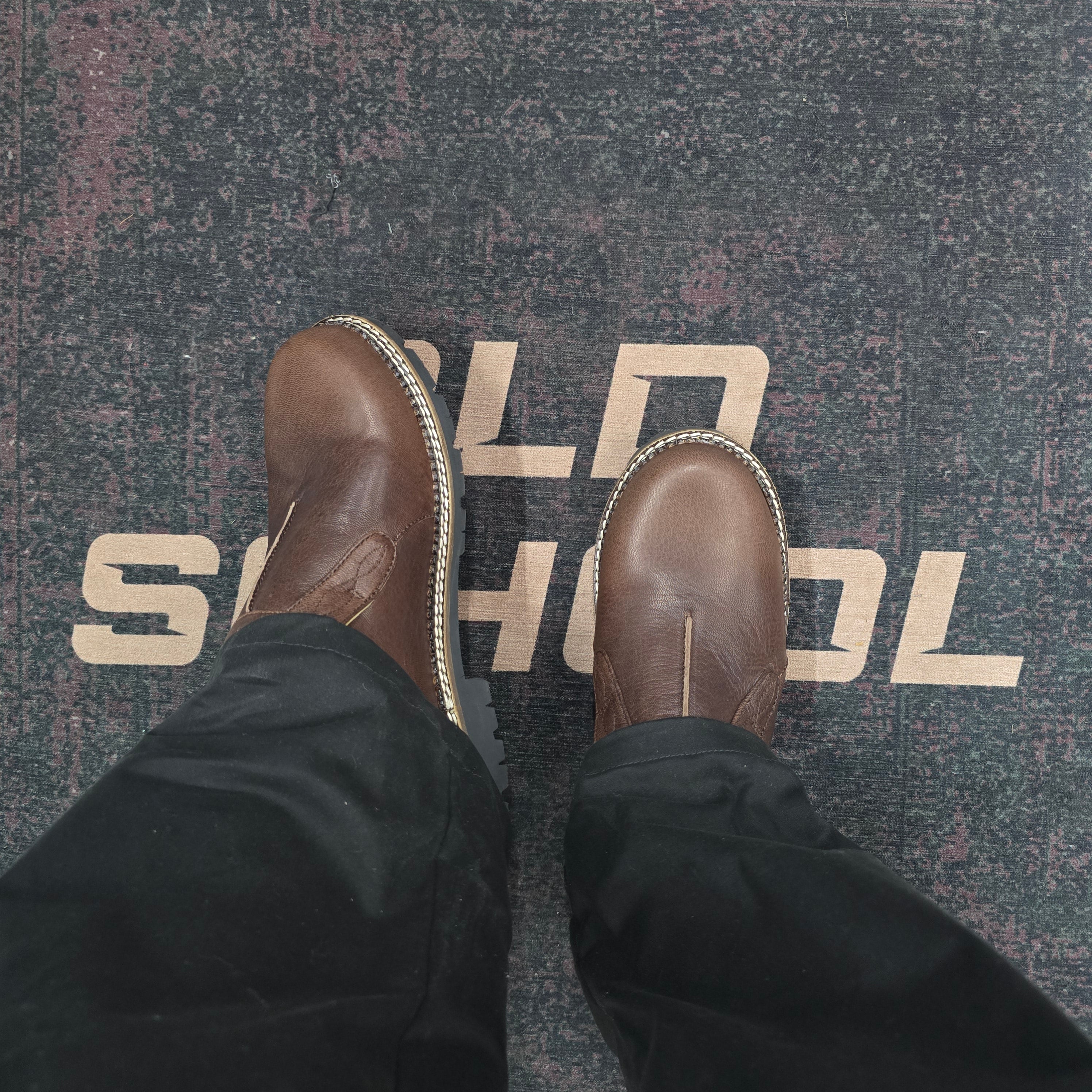Noir Heritage Slip on in Dusky Brown