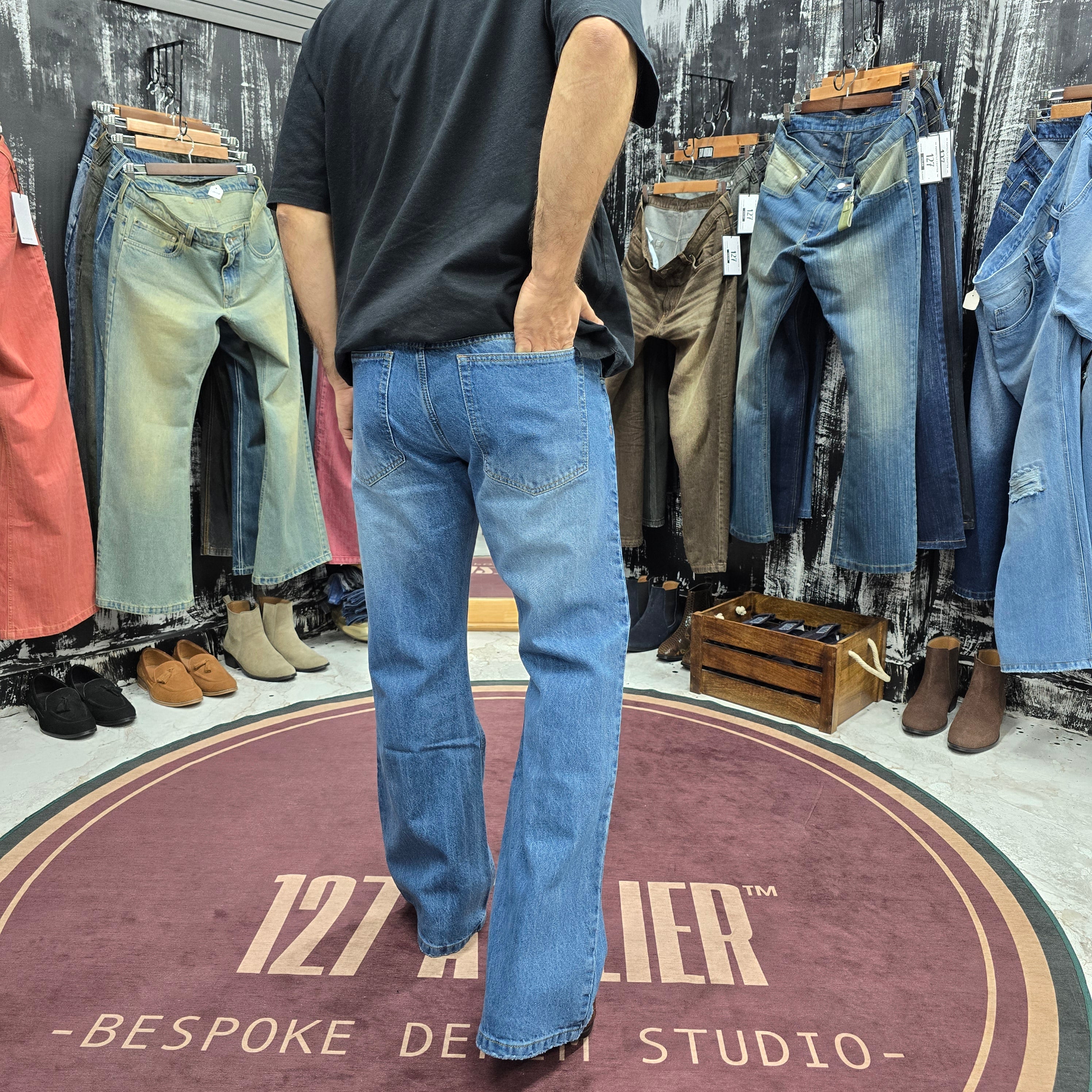 Classic Light Blue Bootcut Jeans