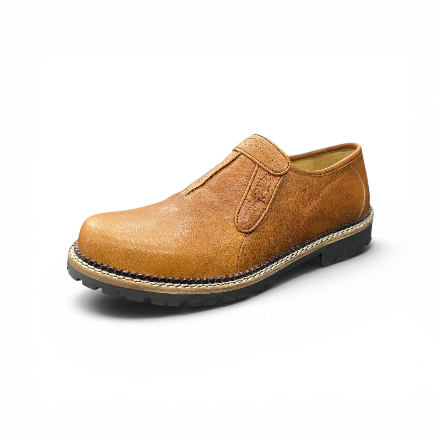 Noir Heritage Slip on in Vintage Tan