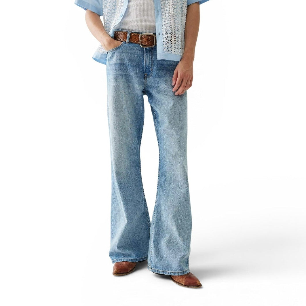 Arctic Fade Bell Bottom Jeans