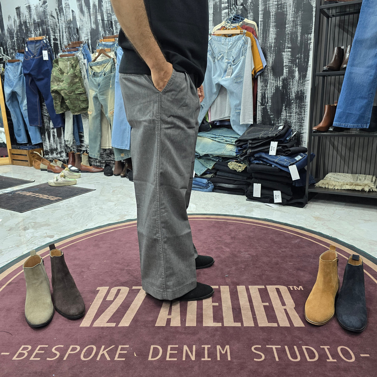 Black Suede Chelsea