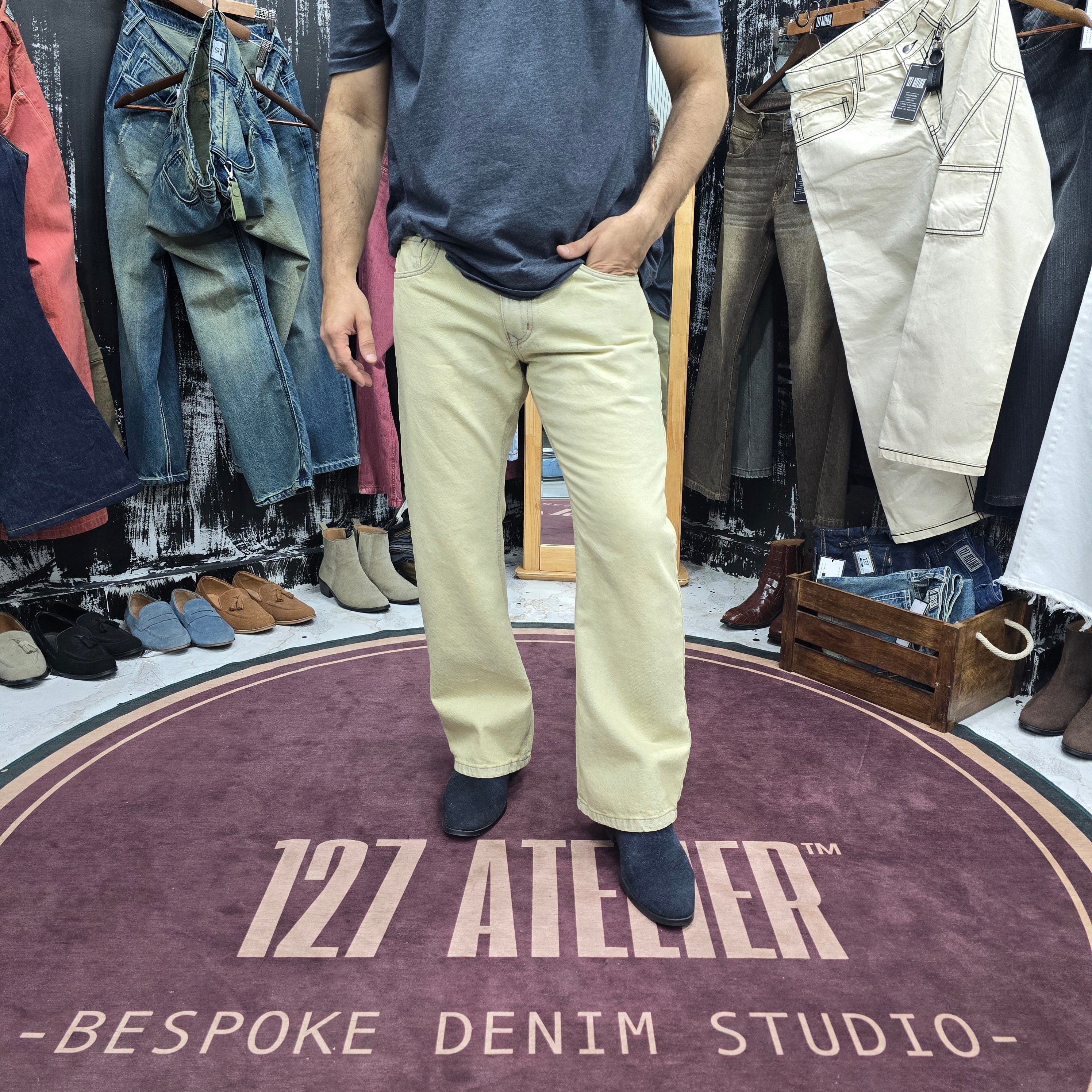 Sandstone Bootcut Jeans