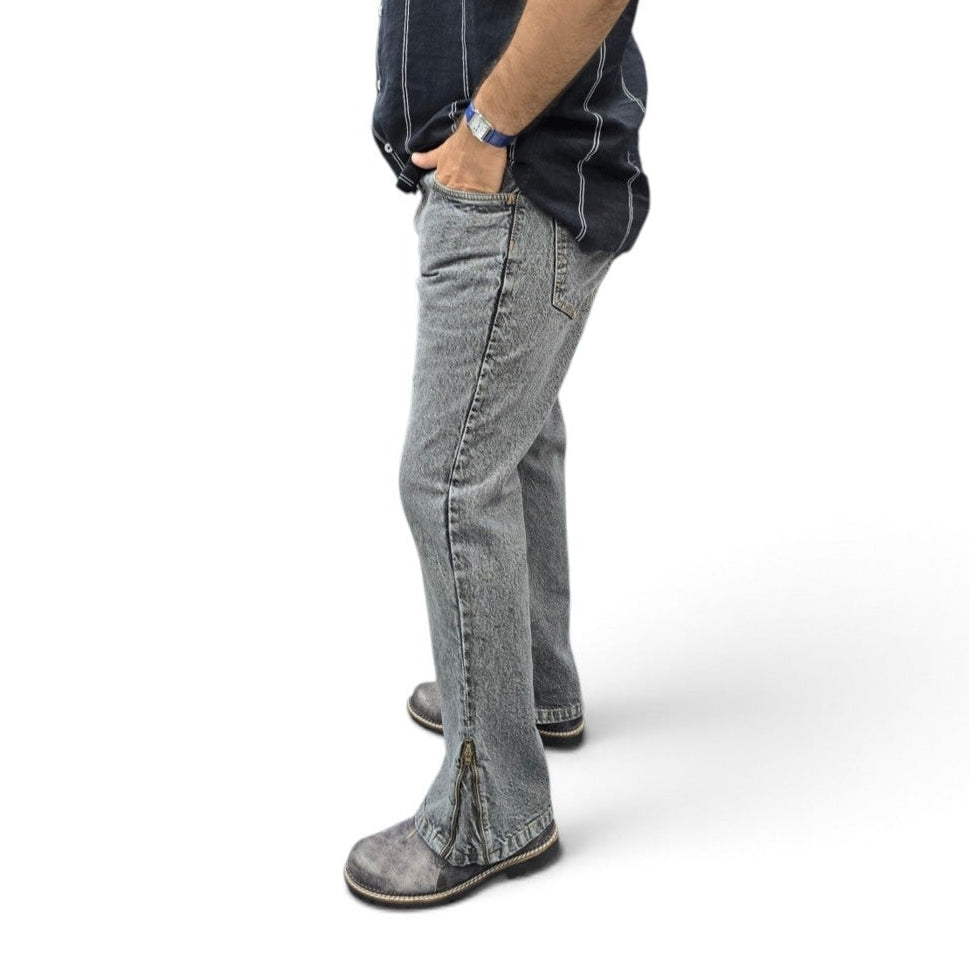 The Carbon Utility Zip Jean