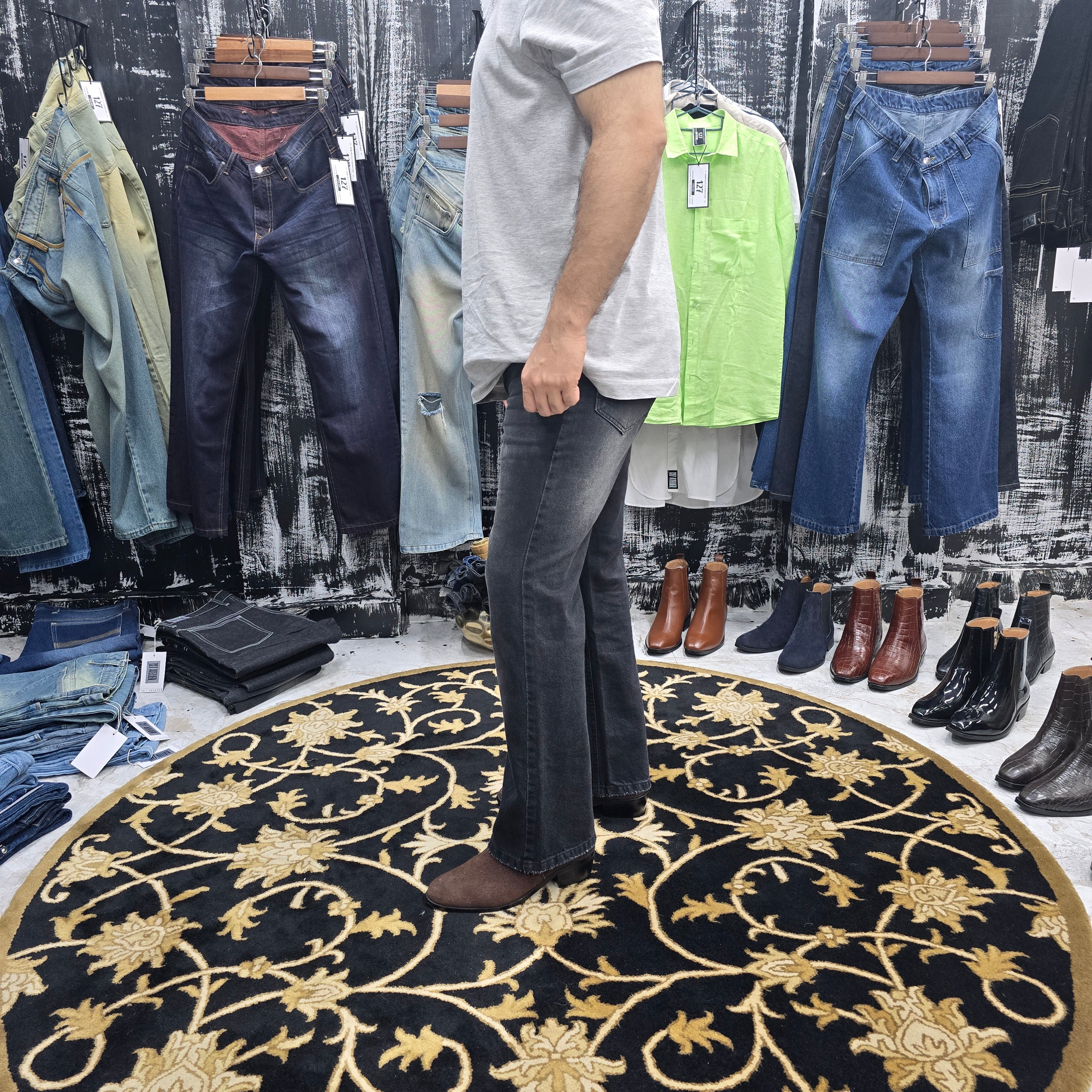 Smoked Shadow Vintage Wide-Leg Jeans