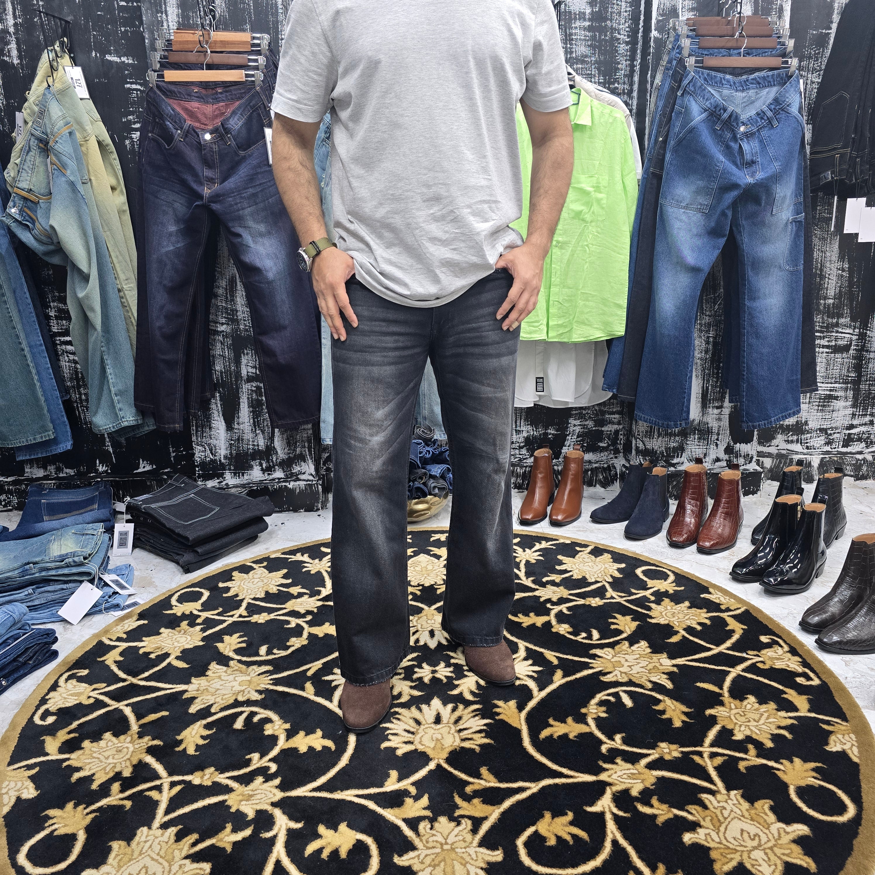 Smoked Shadow Vintage Wide-Leg Jeans
